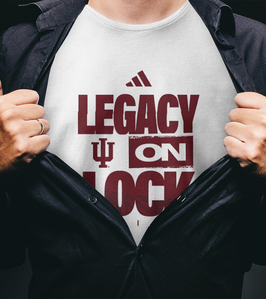 Legacy On Lock Indiana Hoosiers IU T-Shirt