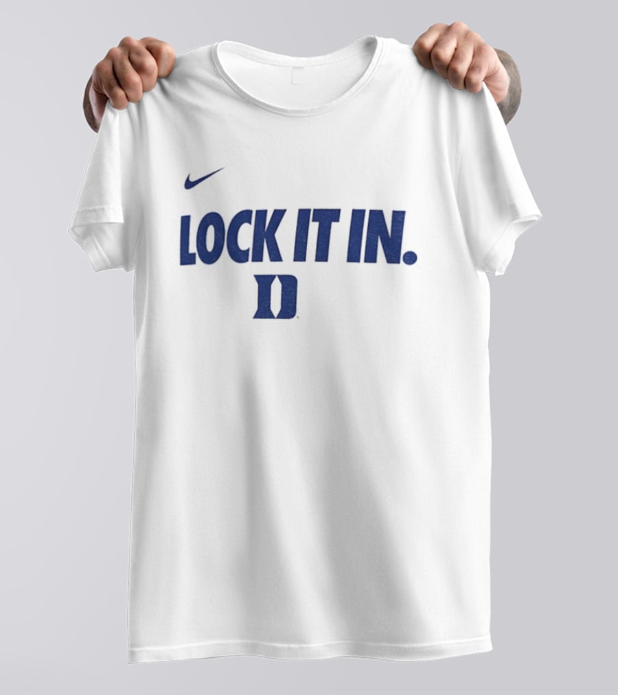 Nike Lock It In Duke Blue Devils 2026 NCAA T-Shirt
