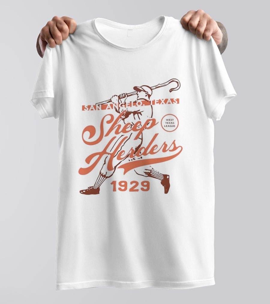 San Angelo Sheep Herders 1929 Texas T-Shirt