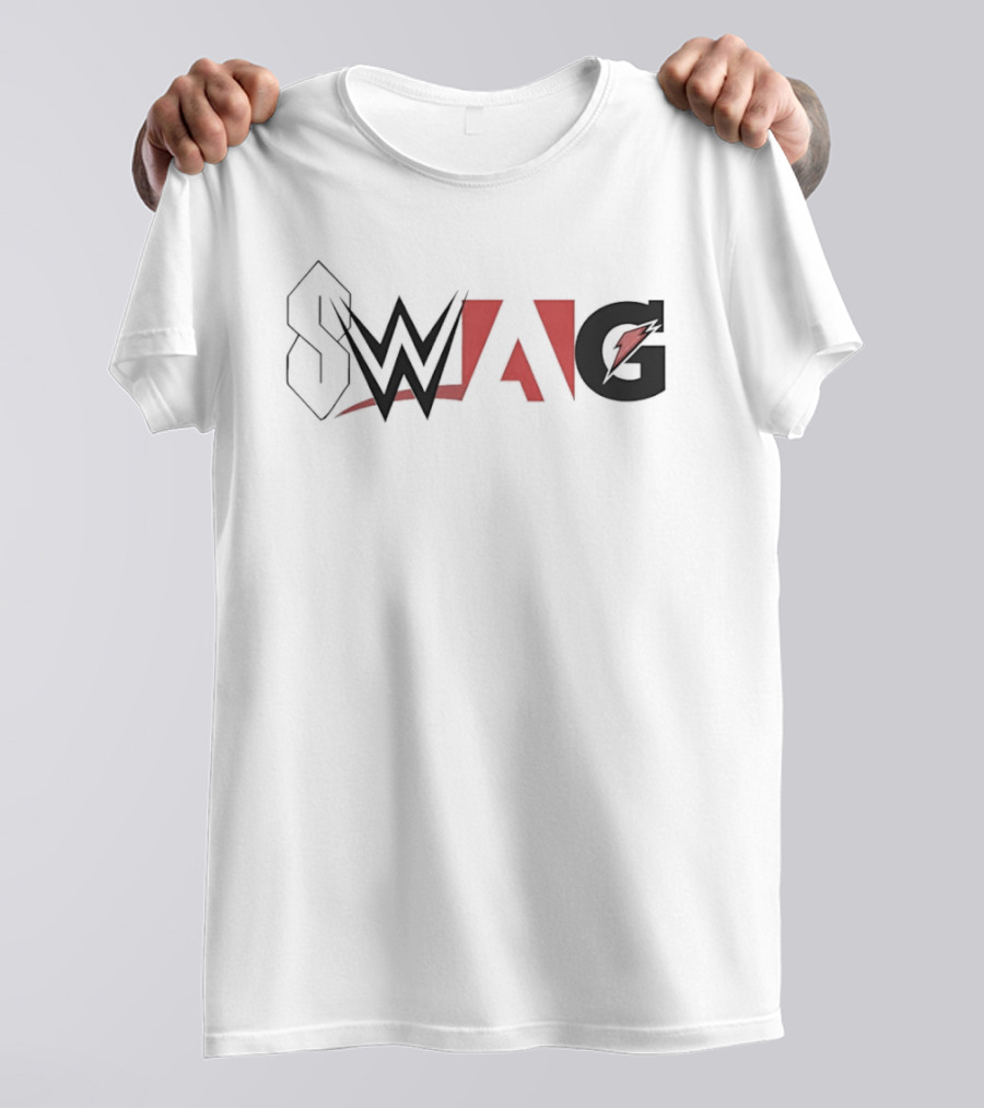 SWAG Stussy S WWE Adobe Gatorade Mashup T-Shirt