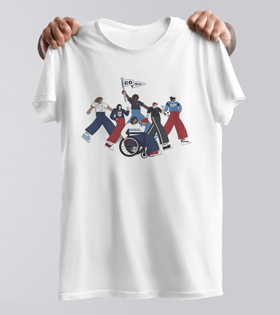 US Soccer 2026 Go Team International Women's Day Celebration T-Shirt