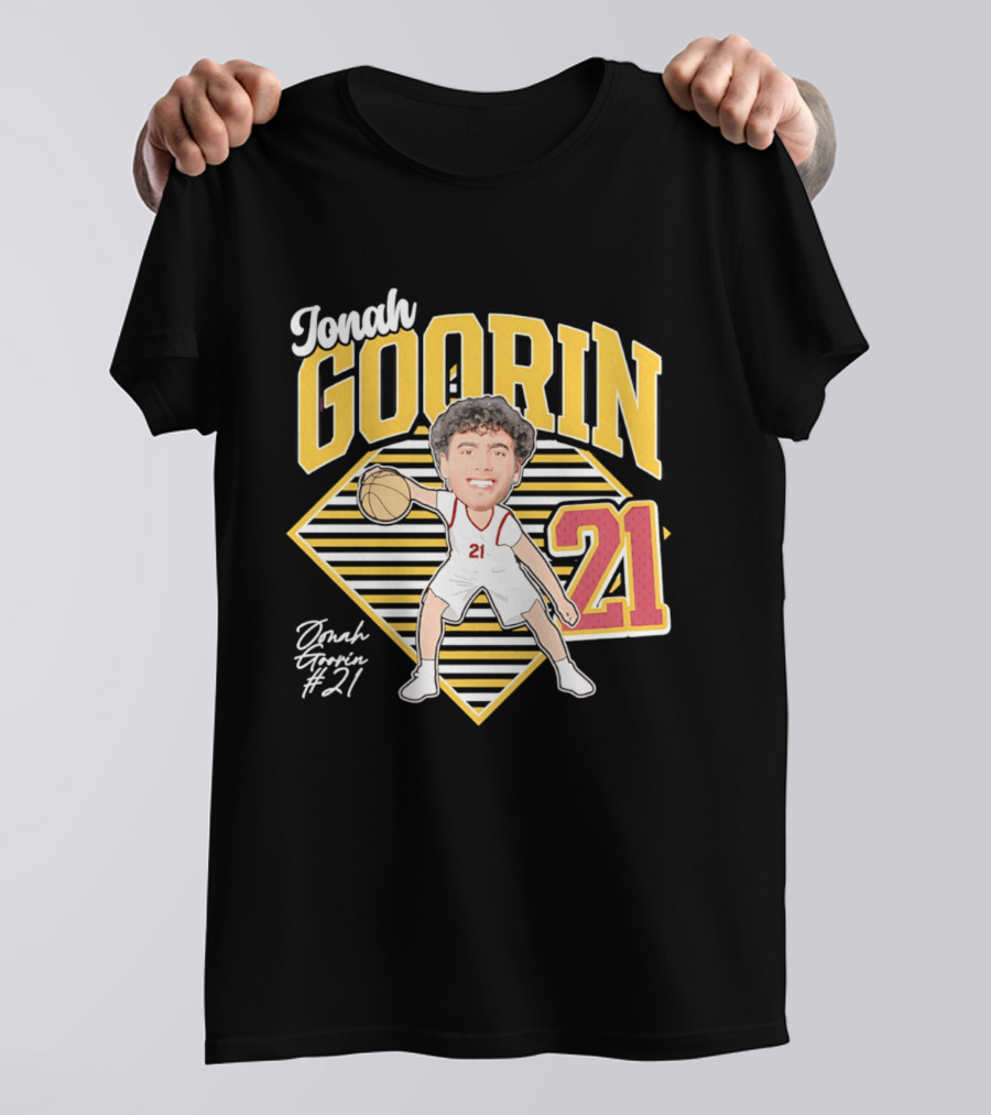 Jonah Goorin Basketball Caricature 21 USC Trojans 2026 T-Shirt