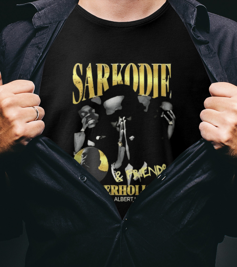 Sarkodie And Friends Rapperholic UK Made Of Black London 2015 T-Shirt