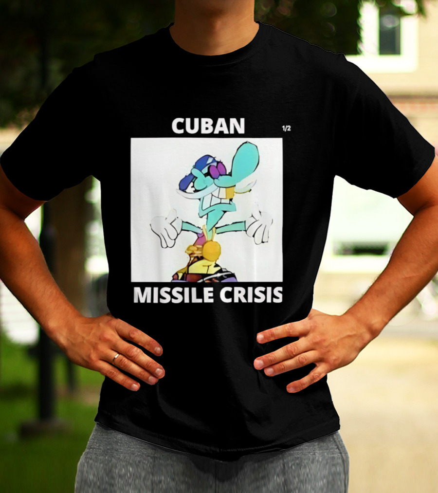 Cuban Missile Crisis Character Cartoon T-Shirt