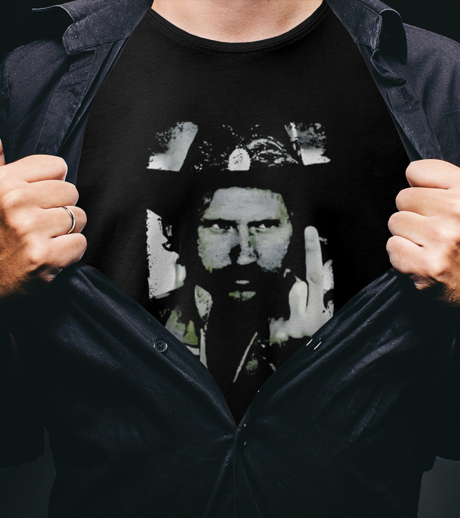 Dale Earnhardt Racing Iconic Gesture Nascar Legend T-Shirt