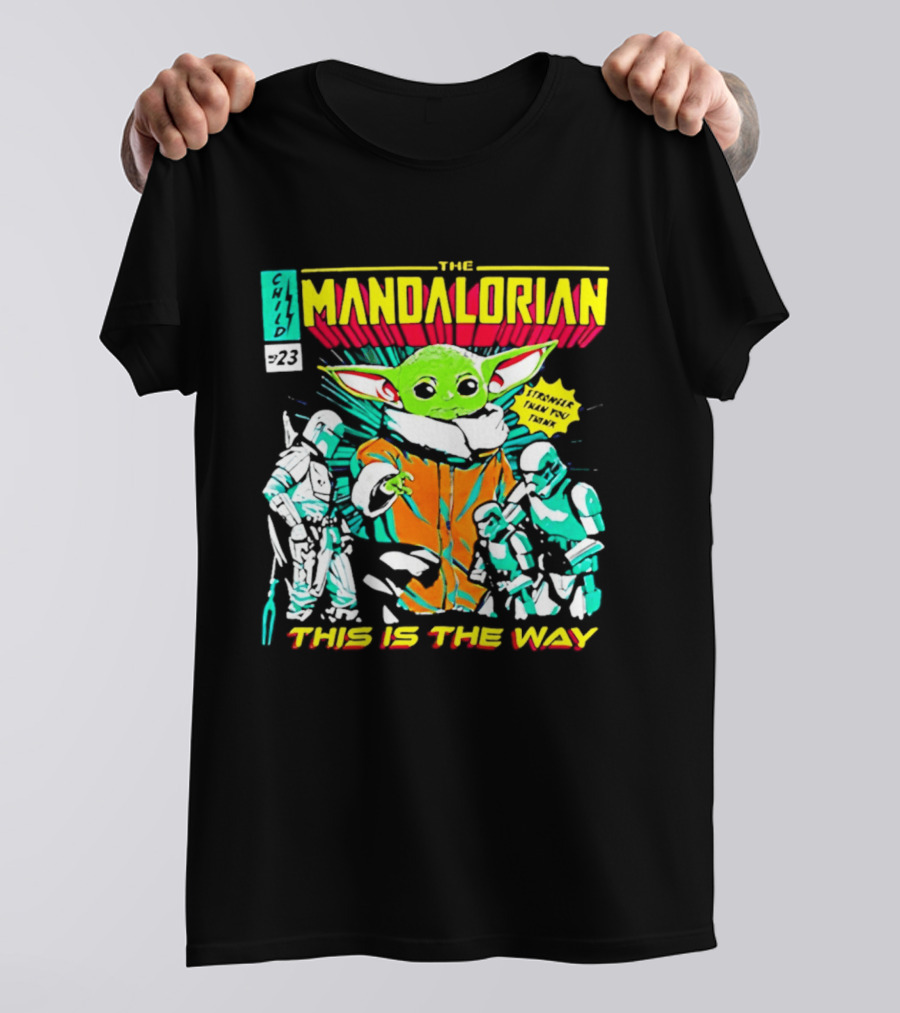 The Mandalorian Baby Yoda This Is The Way Comic Issue 29 T-Shirt