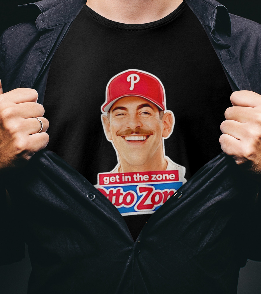 Philadelphia Phillies Mike Schmidt Get In The Zone Otto Zone T-Shirt