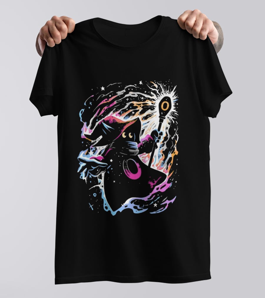 Orko Heroic Little Magician Cosmic Power Wand T-Shirt