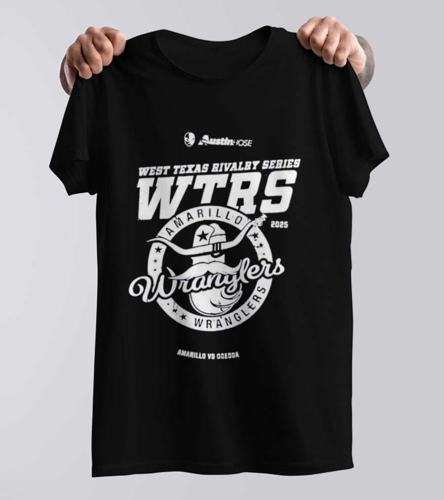 West Texas Rivalry Series WTRS Amarillo Wranglers 2025 AMARILLO VS COLORADO T-Shirt