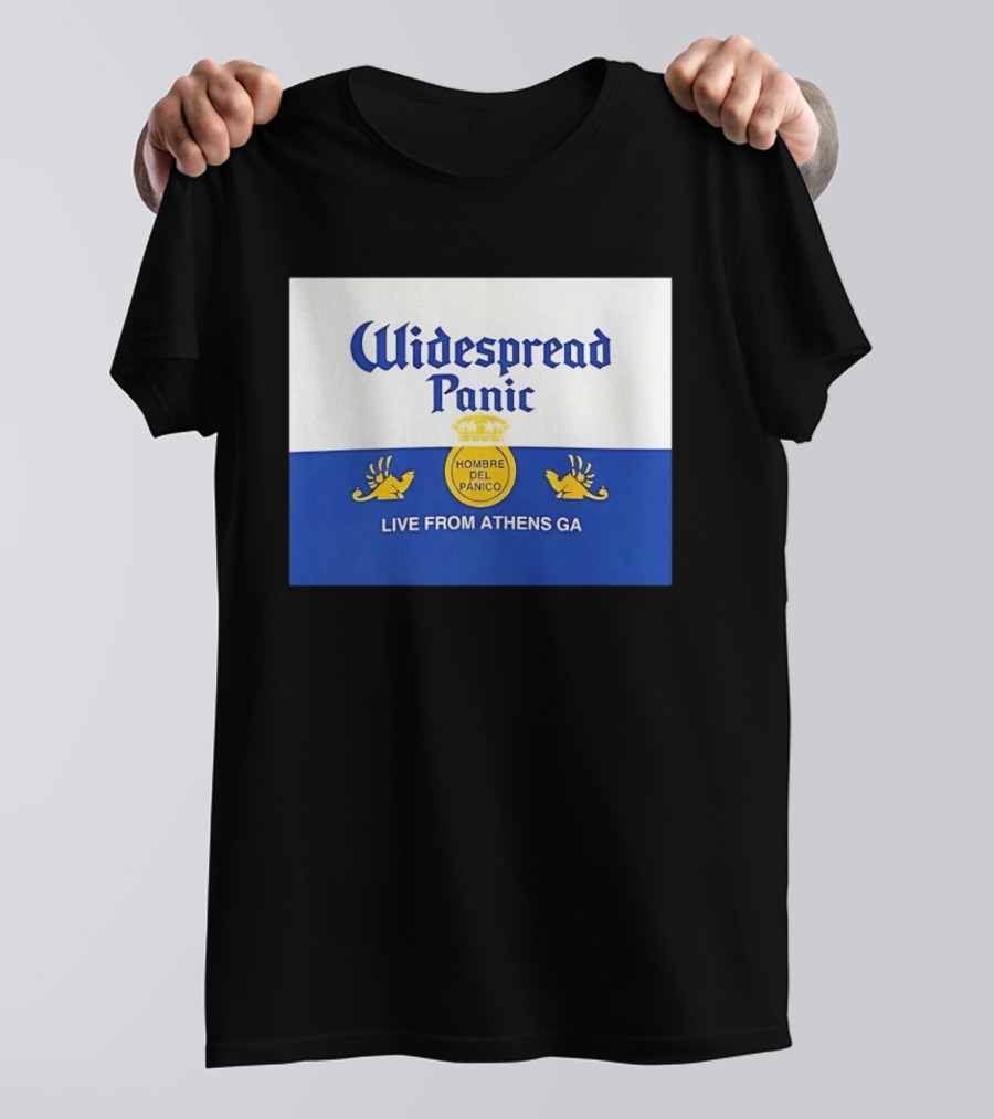 Widespread Panic Hombre Del Panico Live From Athens GA T-Shirt