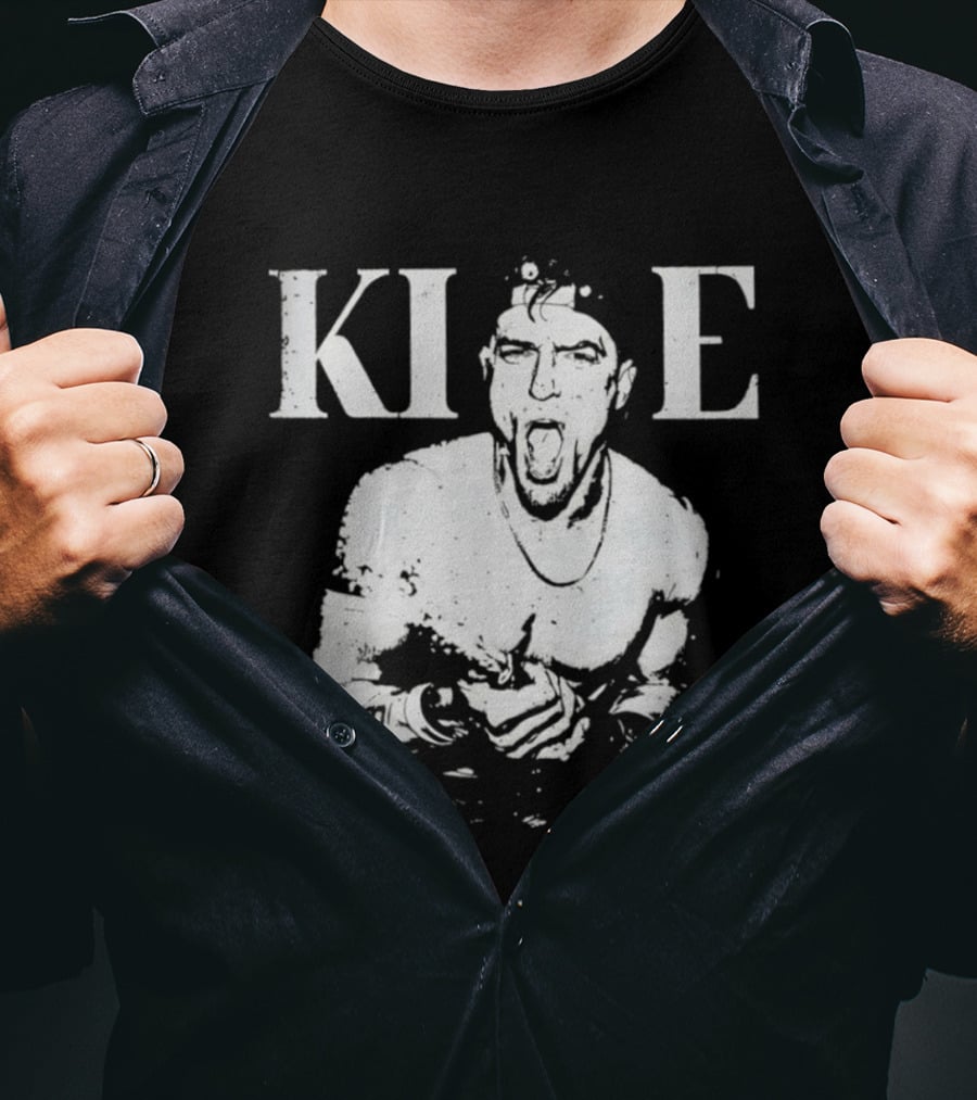 Kite Less Man Screaming With Intensity T-Shirt