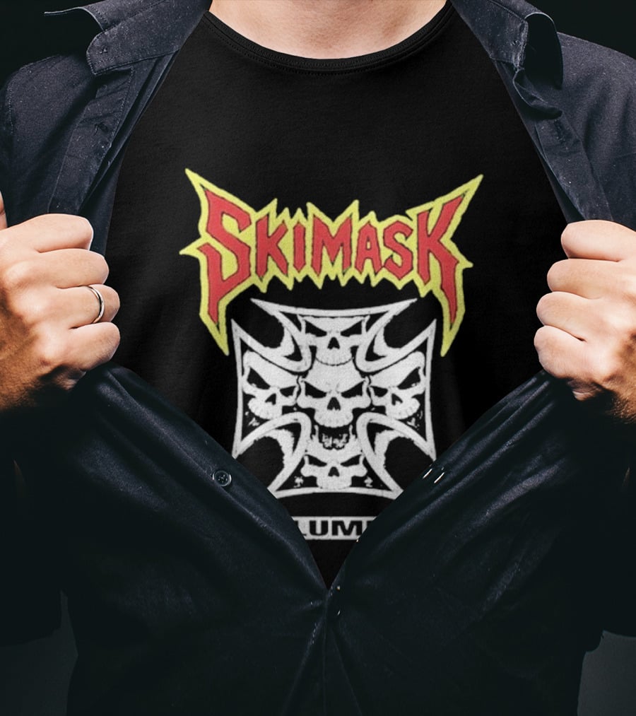 Ski Mask The Slump God Skull T-Shirt