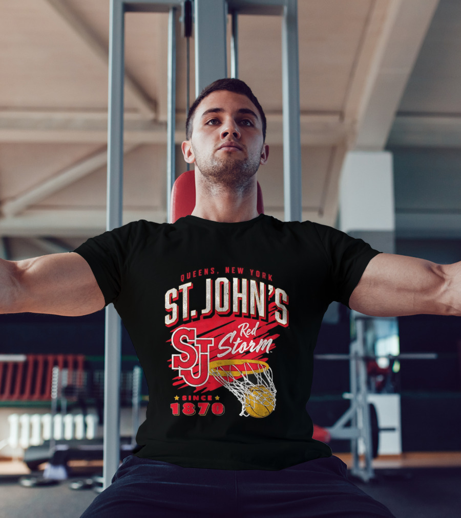 St John's Red Storm Basketball New York Since 1870 Queens T-Shirt