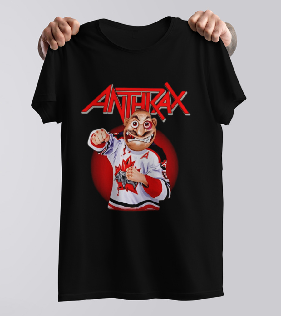 Anthrax Hockey Jersey With Mad T-Shirt