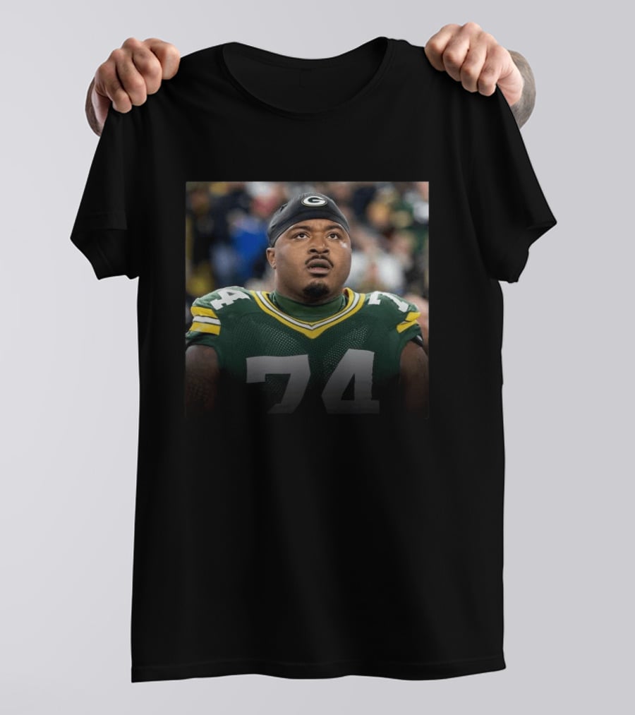 Elgton Jenkins Packers 74 Green Bay NFL Player Gear T-Shirt