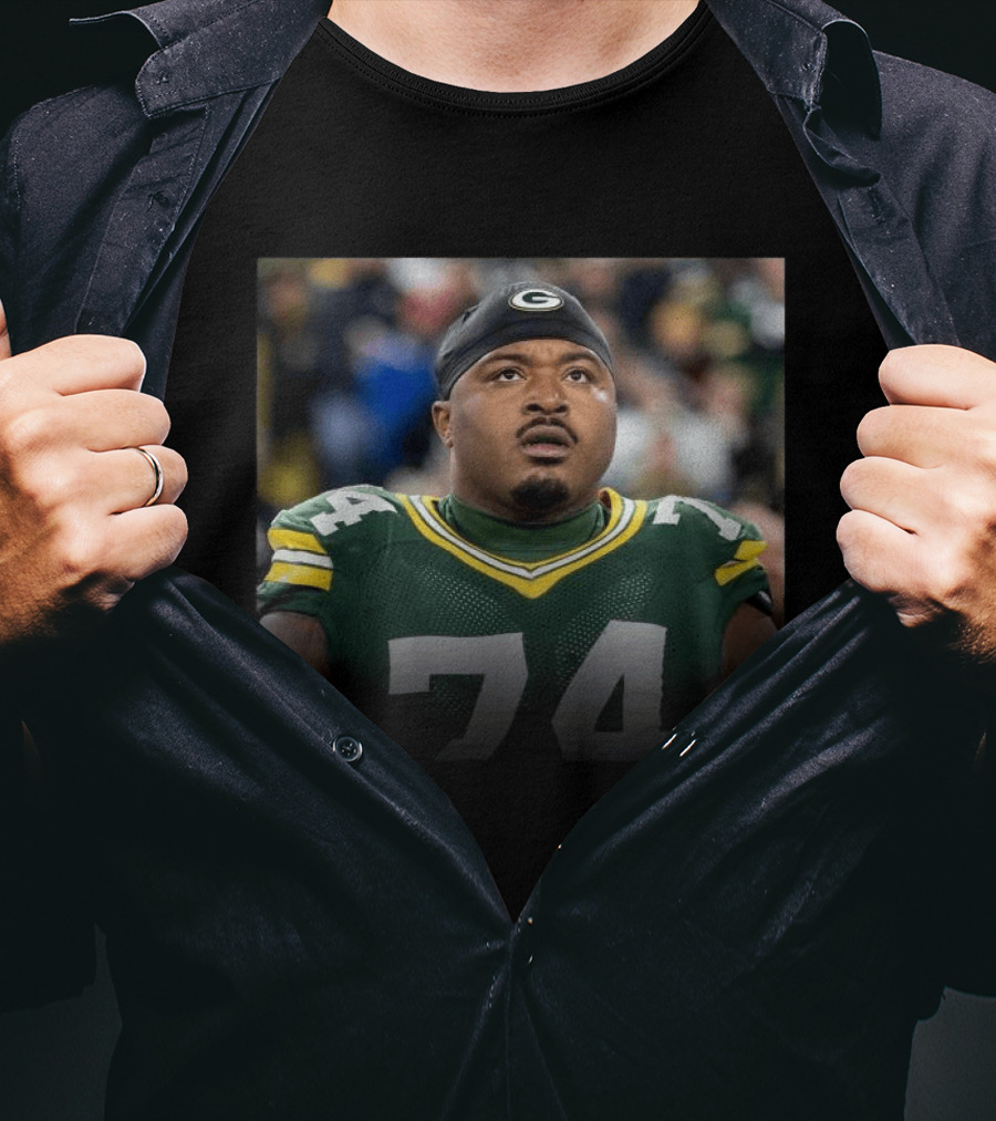 Elgton Jenkins Packers 74 Green Bay NFL Player Gear T-Shirt