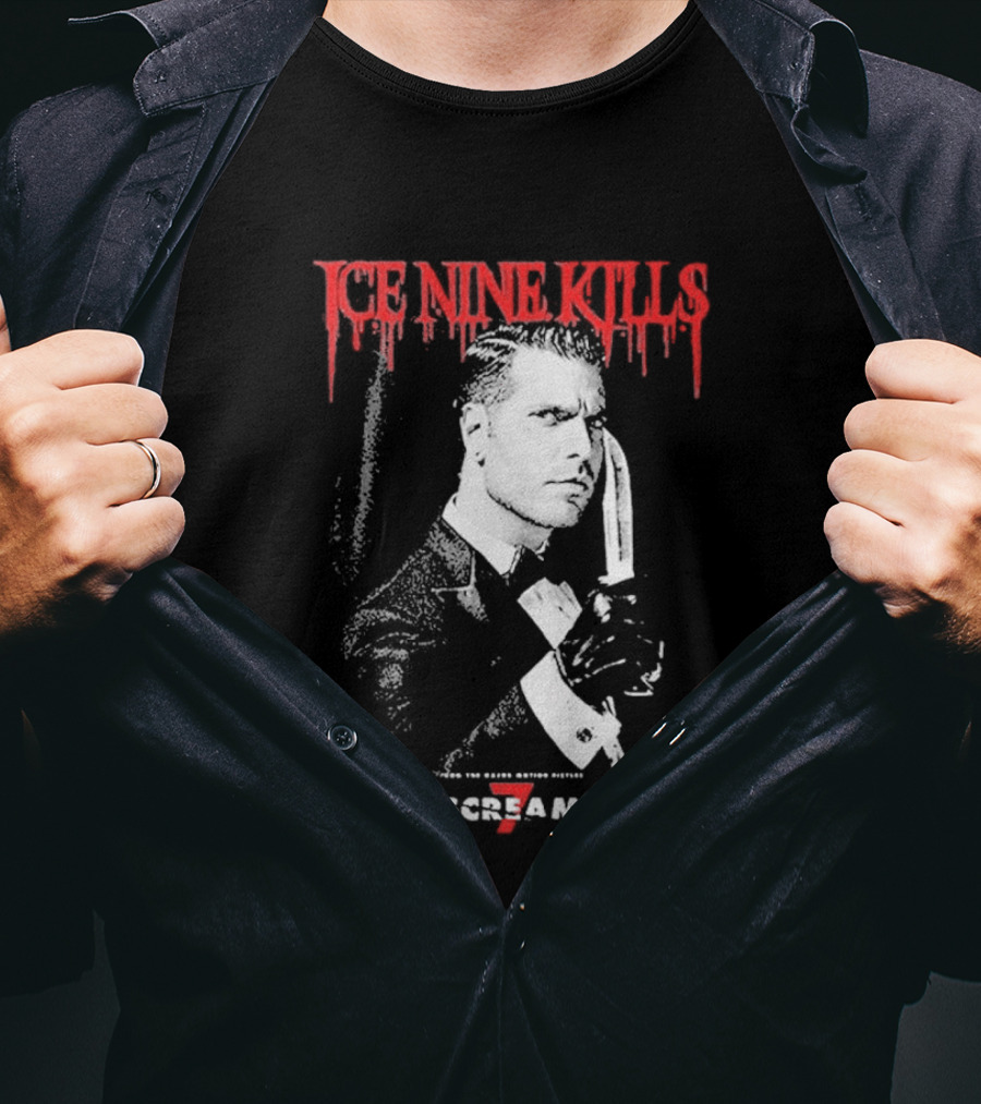Ice Nine Kills Don't Hang Up Nightmare On The Knife Part 2 Scream T-Shirt