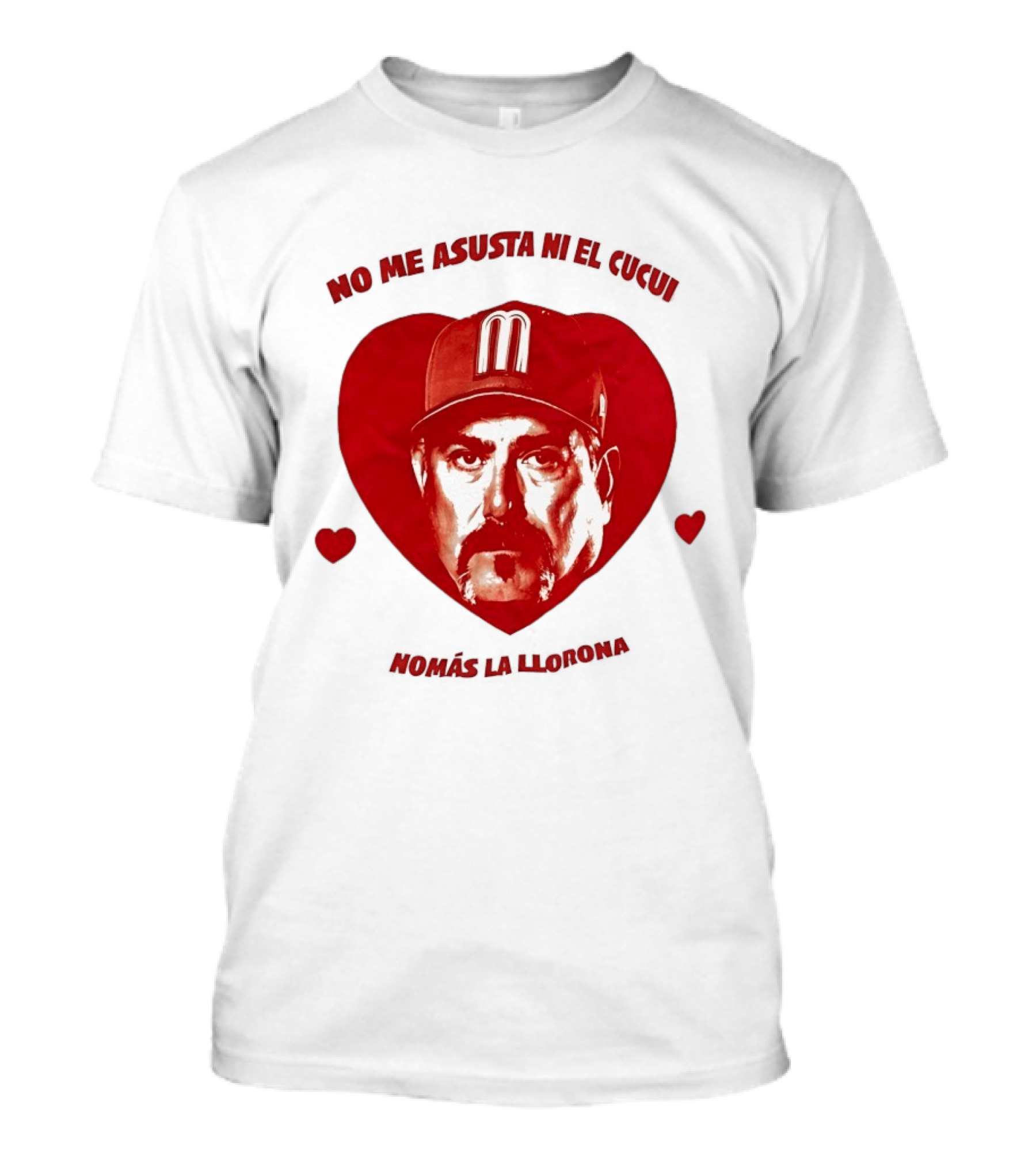 Benji Gil No Me Asusta Ni El Cucui Corazón Valle Duendos T-Shirt