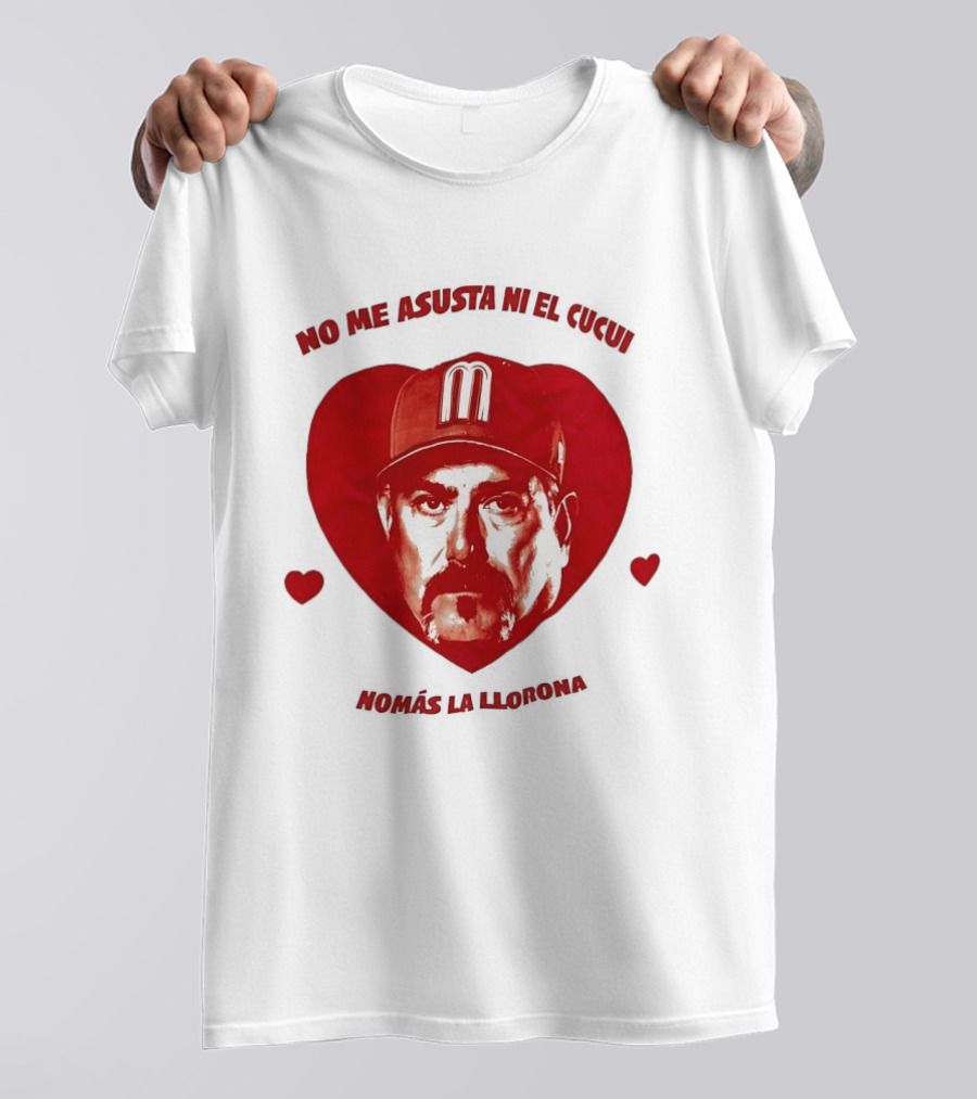 Benji Gil No Me Asusta Ni El Cucui Corazón Valle Duendos T-Shirt