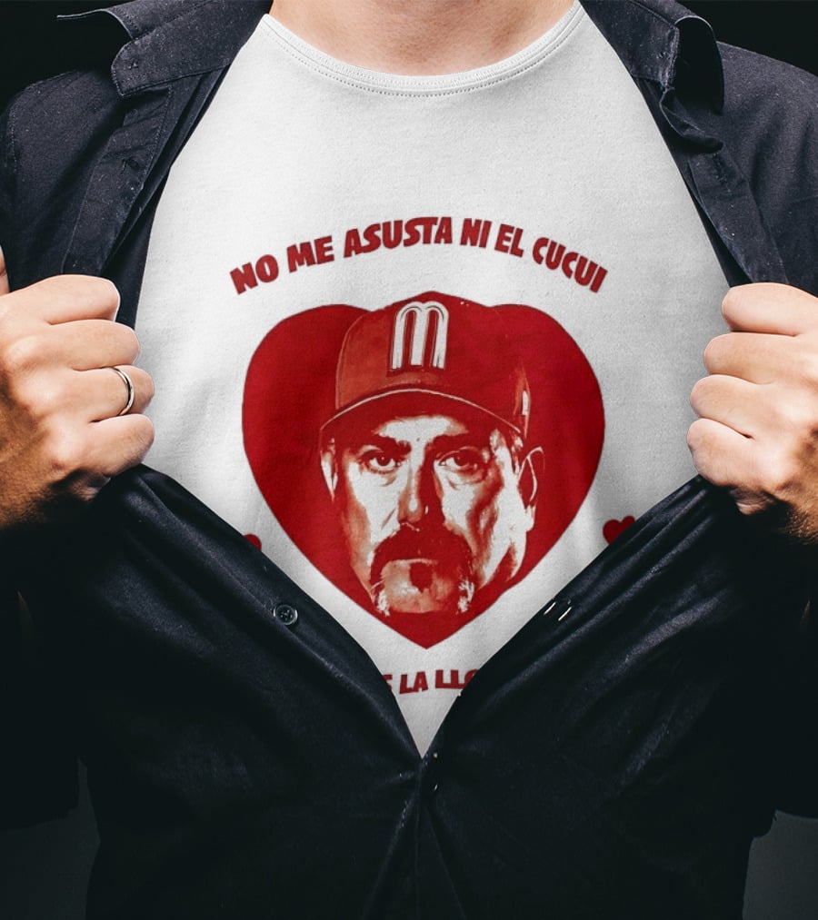 Benji Gil No Me Asusta Ni El Cucui Corazón Valle Duendos T-Shirt