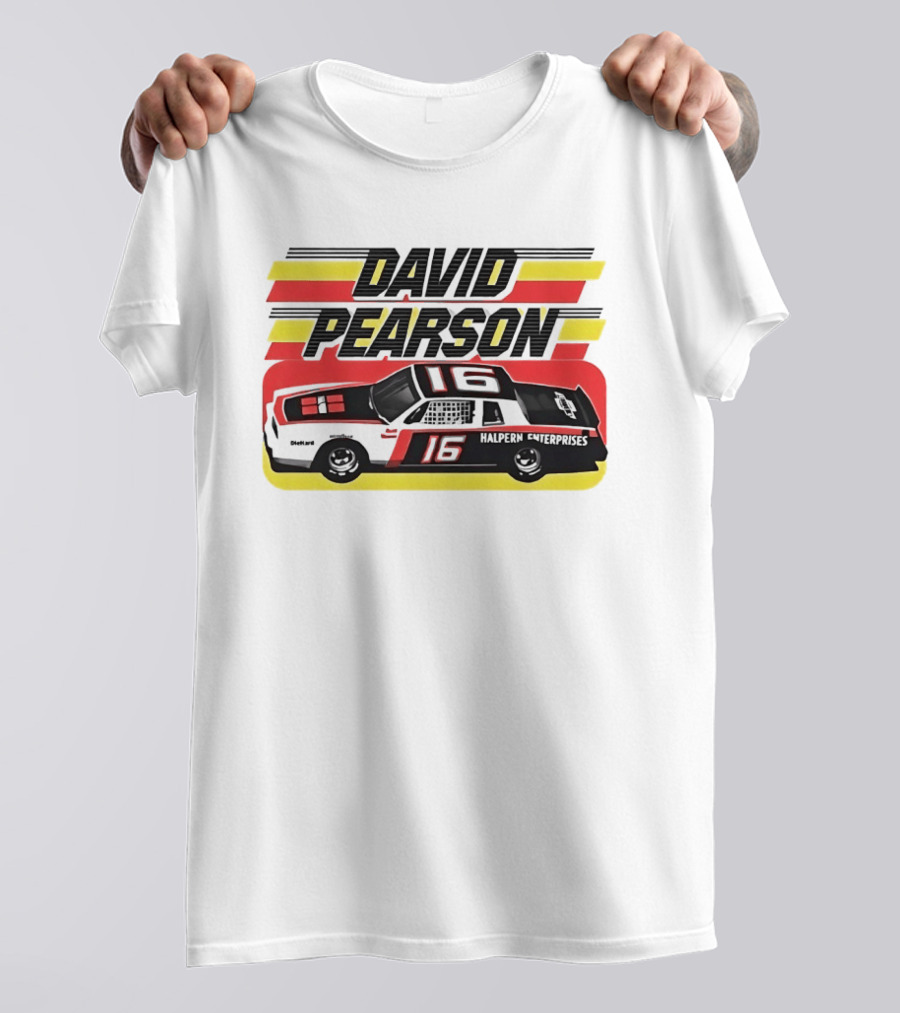 David Pearson 16 Halpern Enterprises Racing Car T-Shirt
