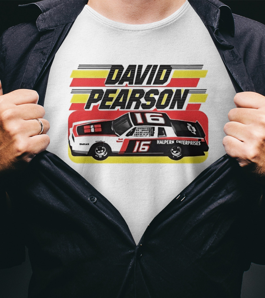 David Pearson 16 Halpern Enterprises Racing Car T-Shirt