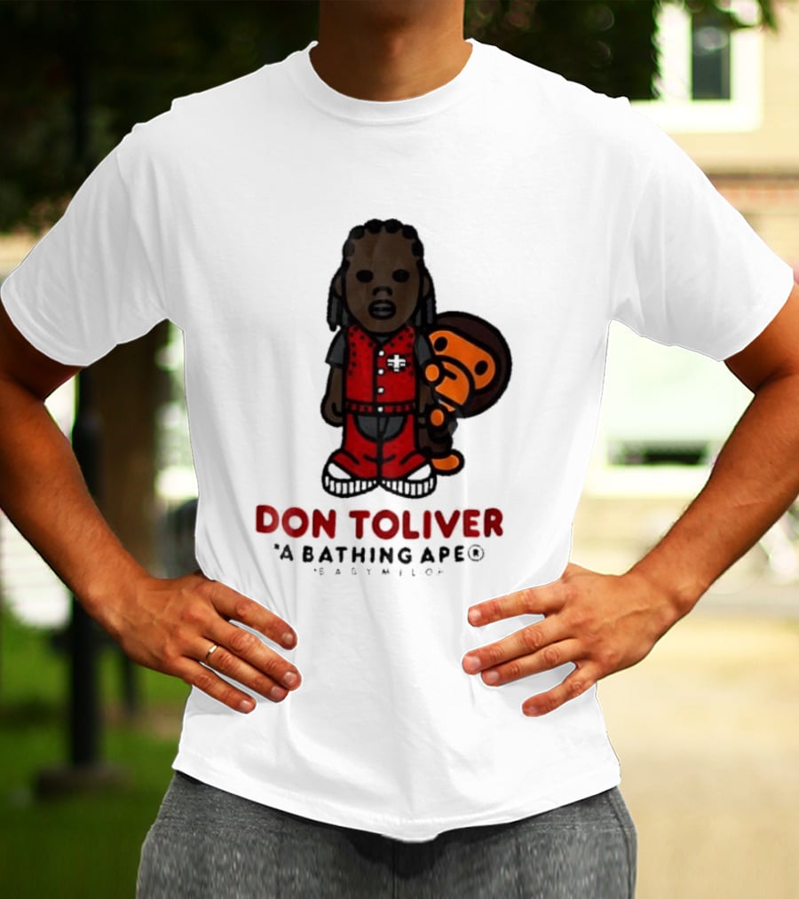 Don Toliver A Bathing Ape Baby Milo Collaboration T-Shirt