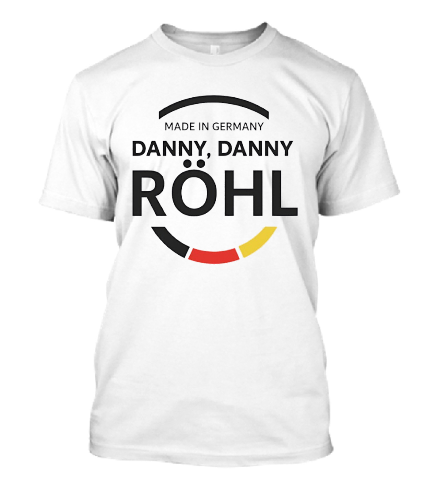 Made In Germany Danny Danny Röhl Black Red Yellow T-Shirt