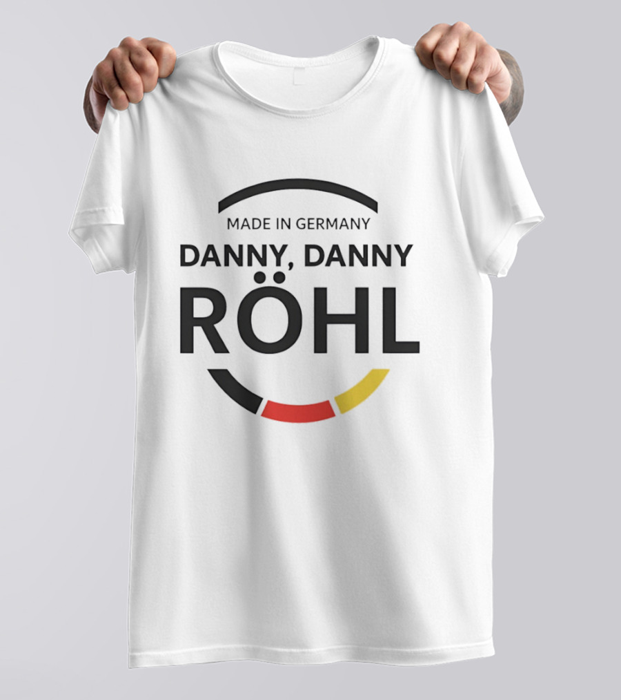 Made In Germany Danny Danny Röhl Black Red Yellow T-Shirt