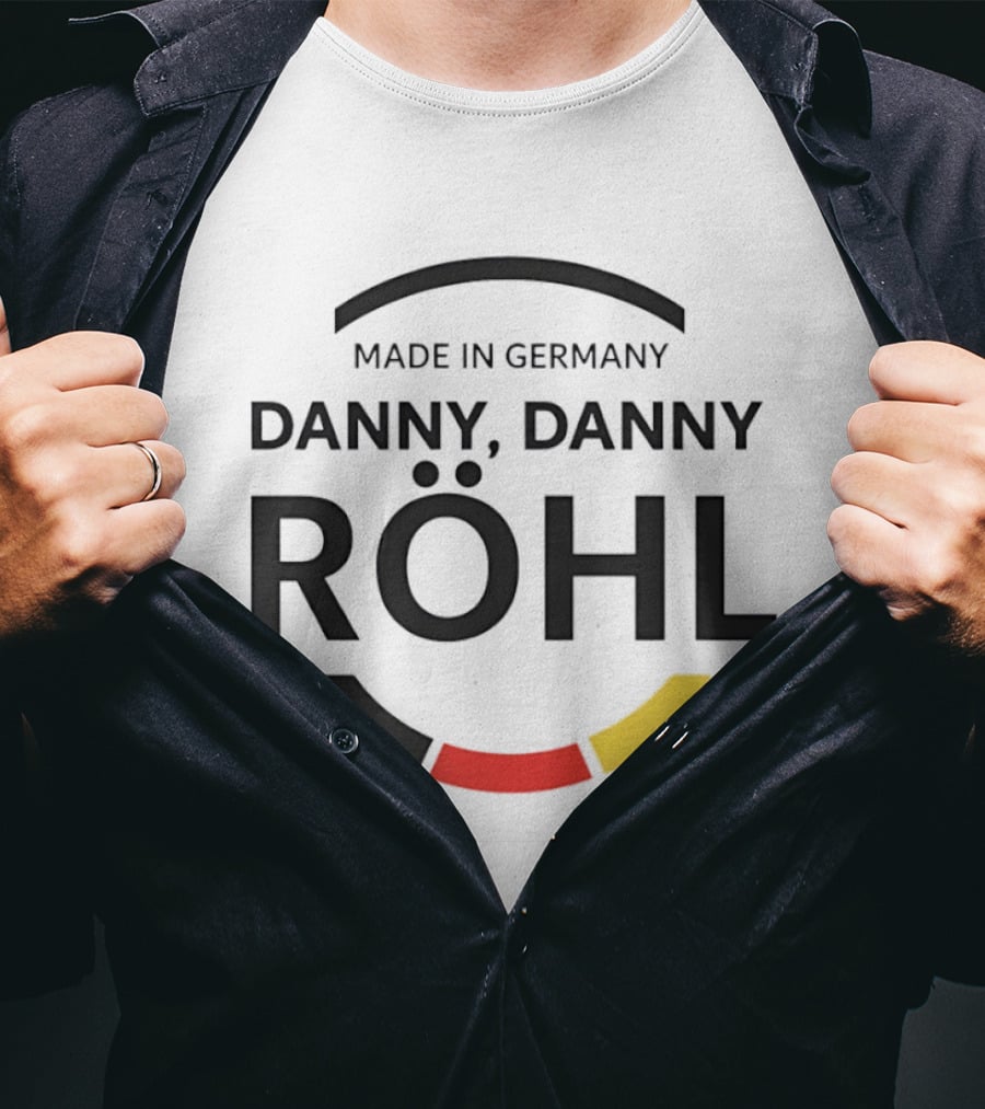 Made In Germany Danny Danny Röhl Black Red Yellow T-Shirt