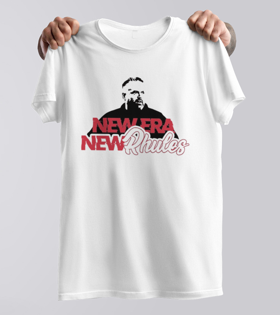 New Era New Rhules Nebraska Cornhuskers Coach T-Shirt