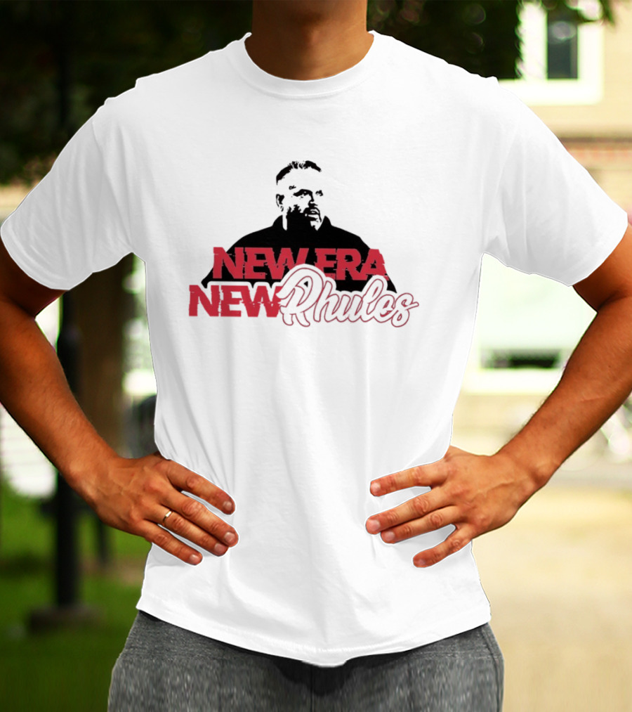 New Era New Rhules Nebraska Cornhuskers Coach T-Shirt