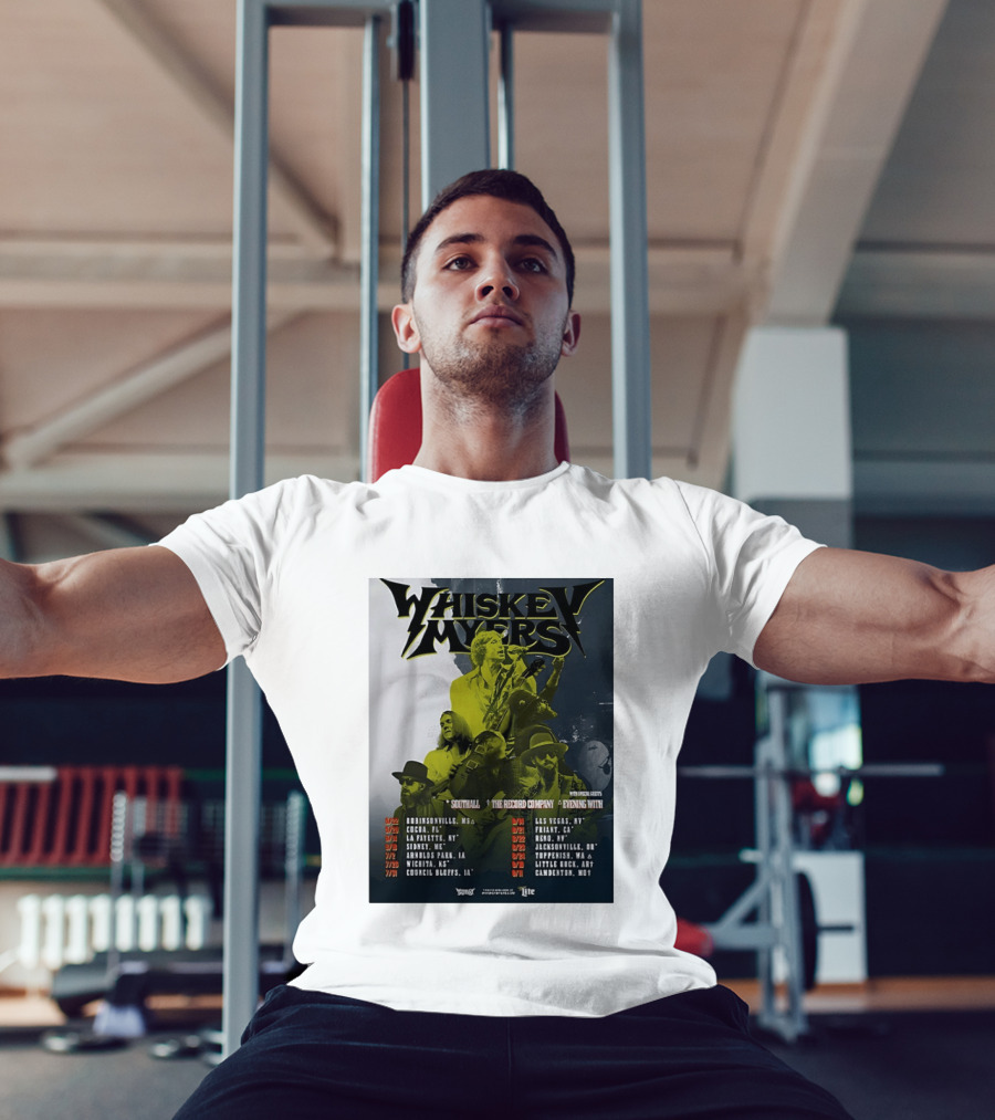 Whiskey Myers 2026 Tour North America Dates With Southall And The Record Company T-Shirt