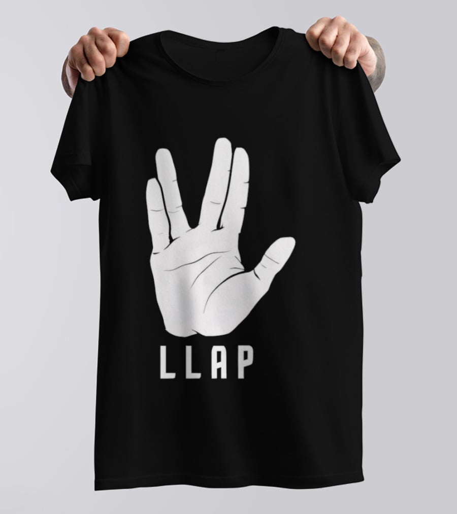 LLAP Vulcan Salute Hand T-Shirt