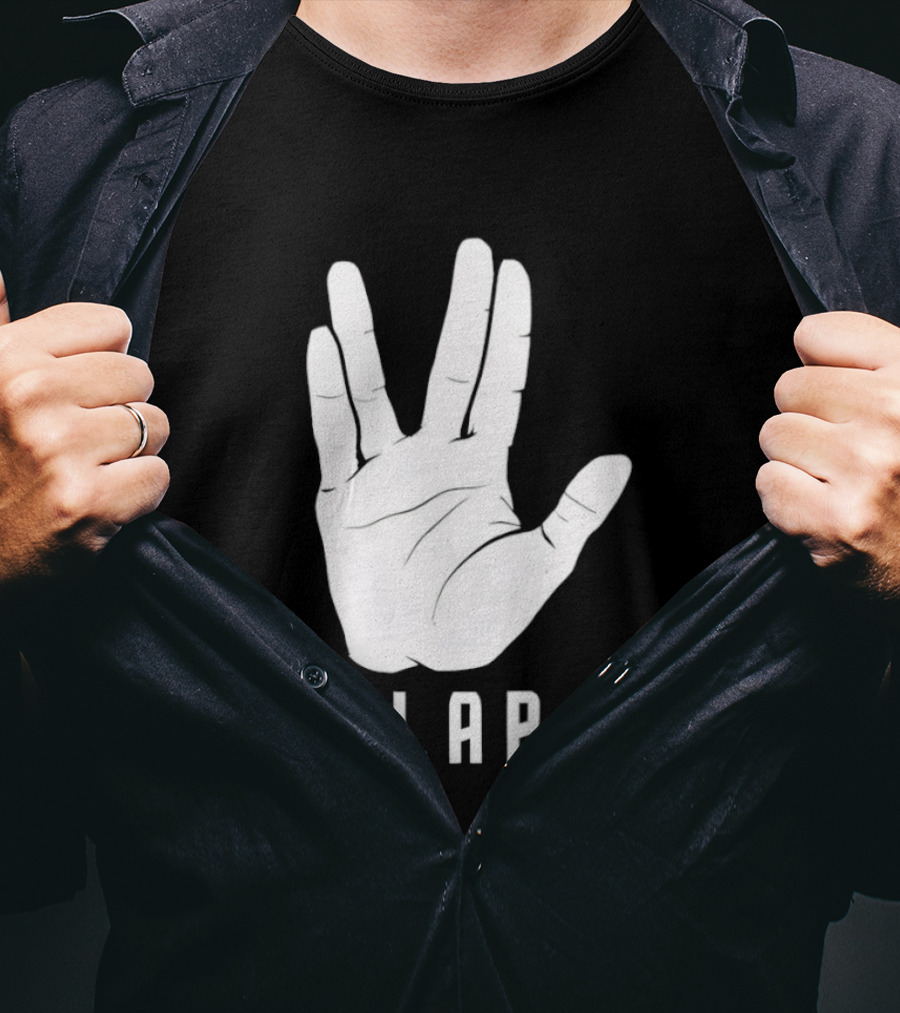 LLAP Vulcan Salute Hand T-Shirt