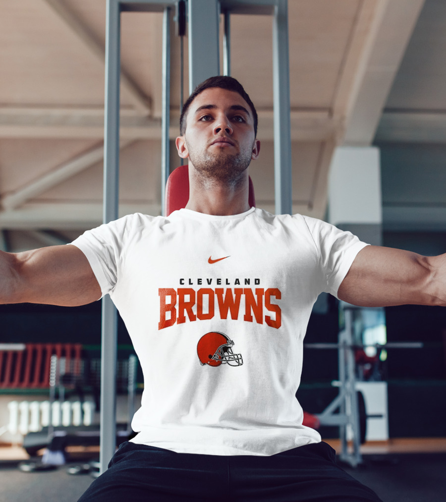 Cleveland Browns Spider Hero Chibi Nike Collaboration NFL Football T-Shirt