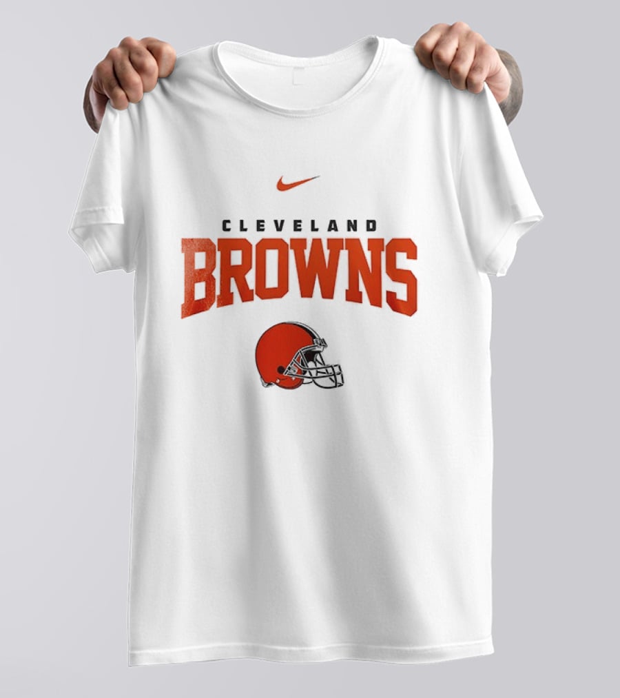 Cleveland Browns Spider Hero Chibi Nike Collaboration NFL Football T-Shirt