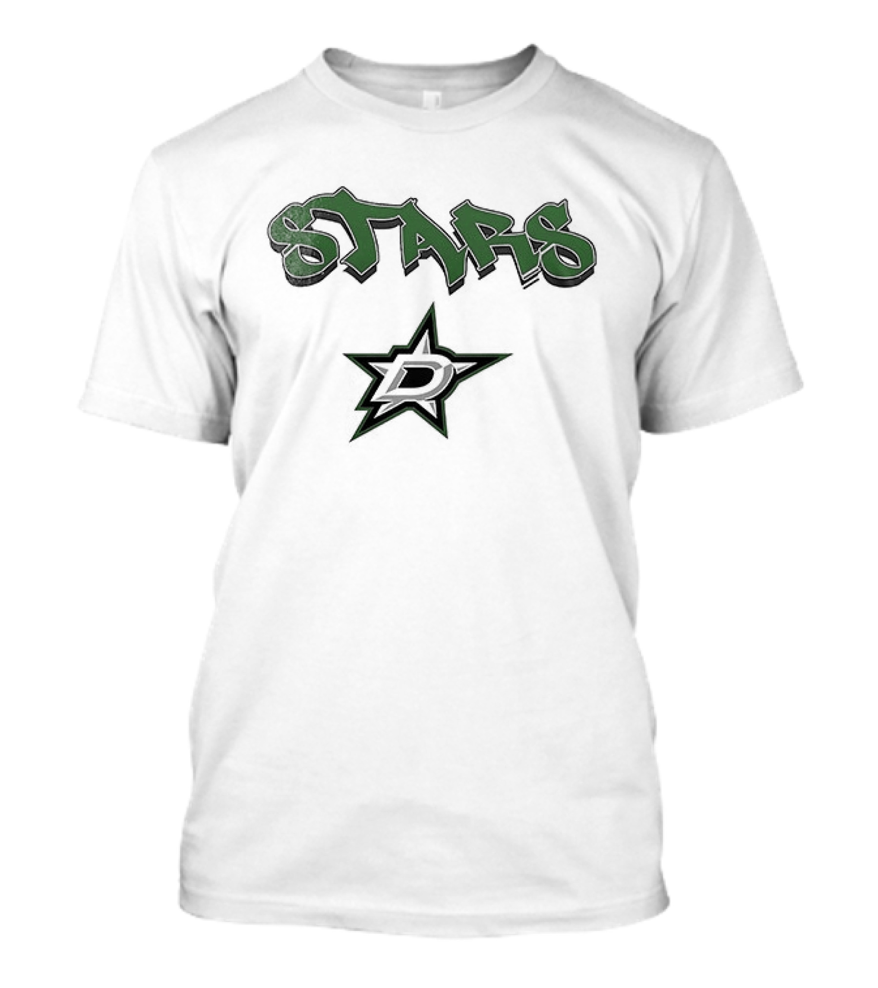 Dallas Stars Puck Yeah Hockey Skeleton NHL Fan Gear T-Shirt