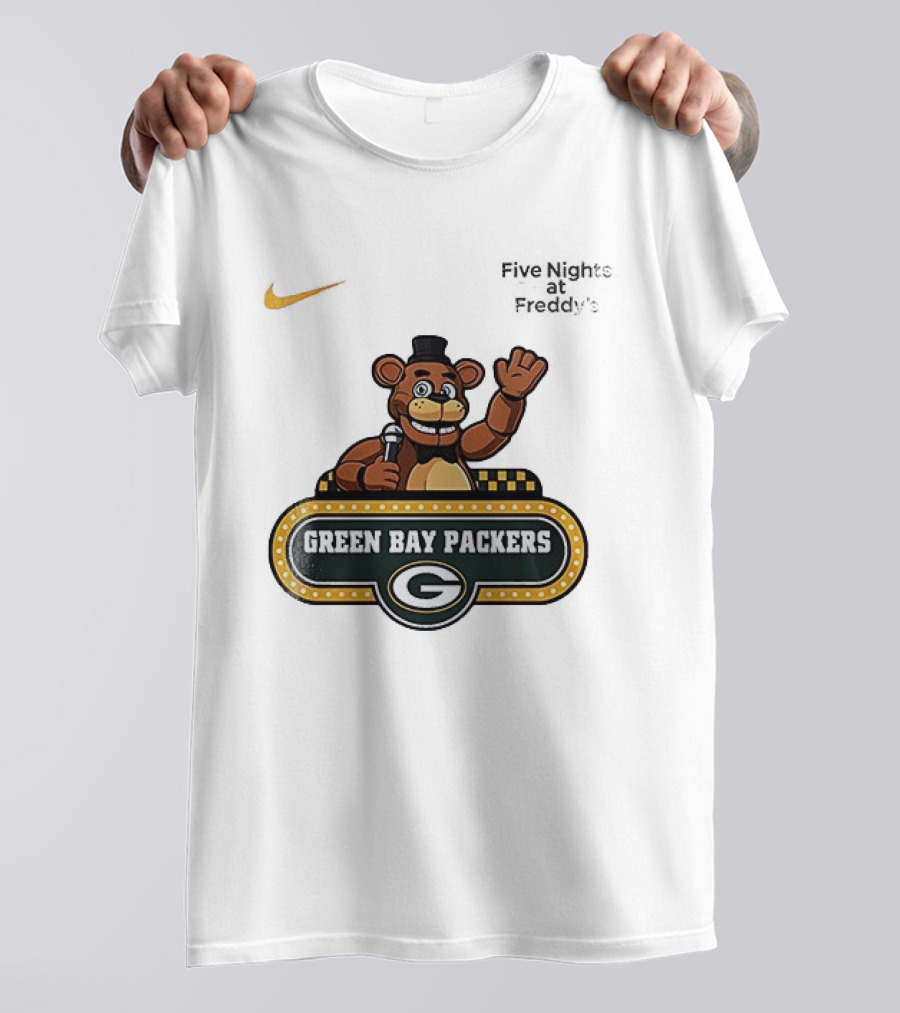 Green Bay Packers Freddy Fazbear T-Shirt