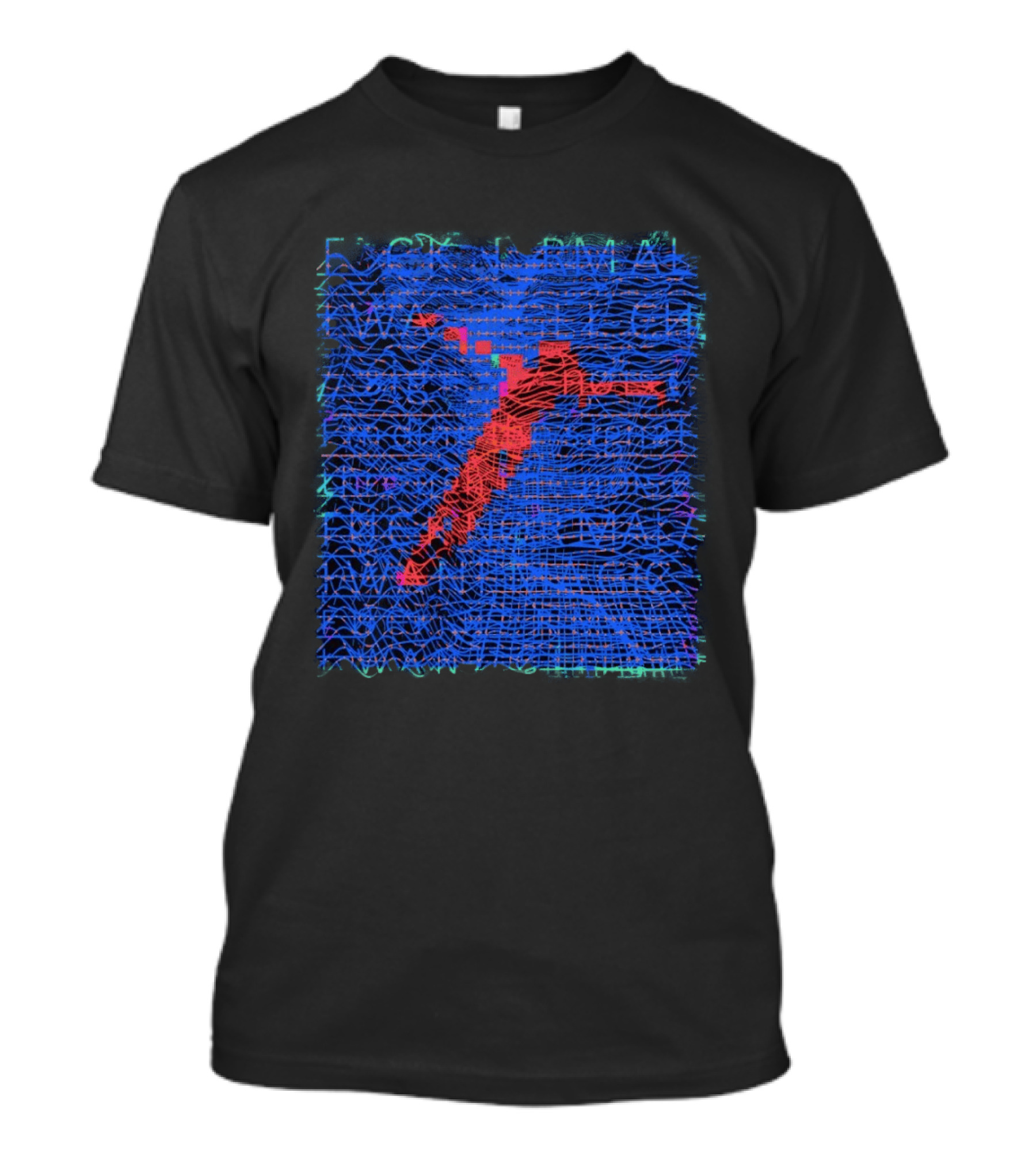 Hyperfocused Anomaly Neural Pathways Digital Circuitry T-Shirt