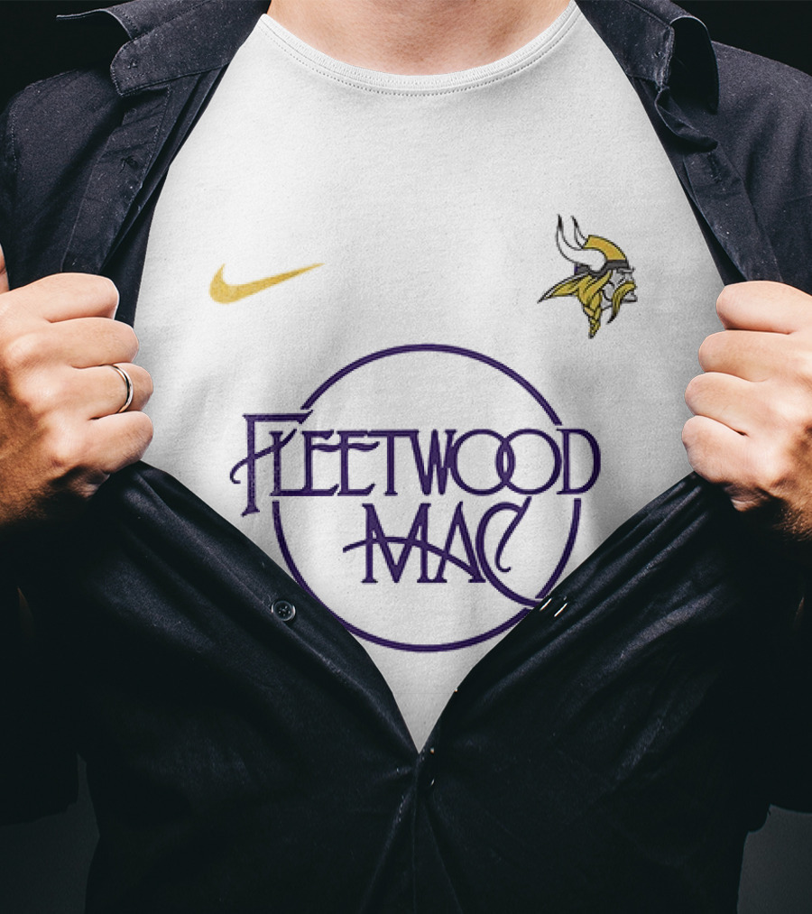 Nike Minnesota Vikings Fleetwood Mac Collaboration T-Shirt