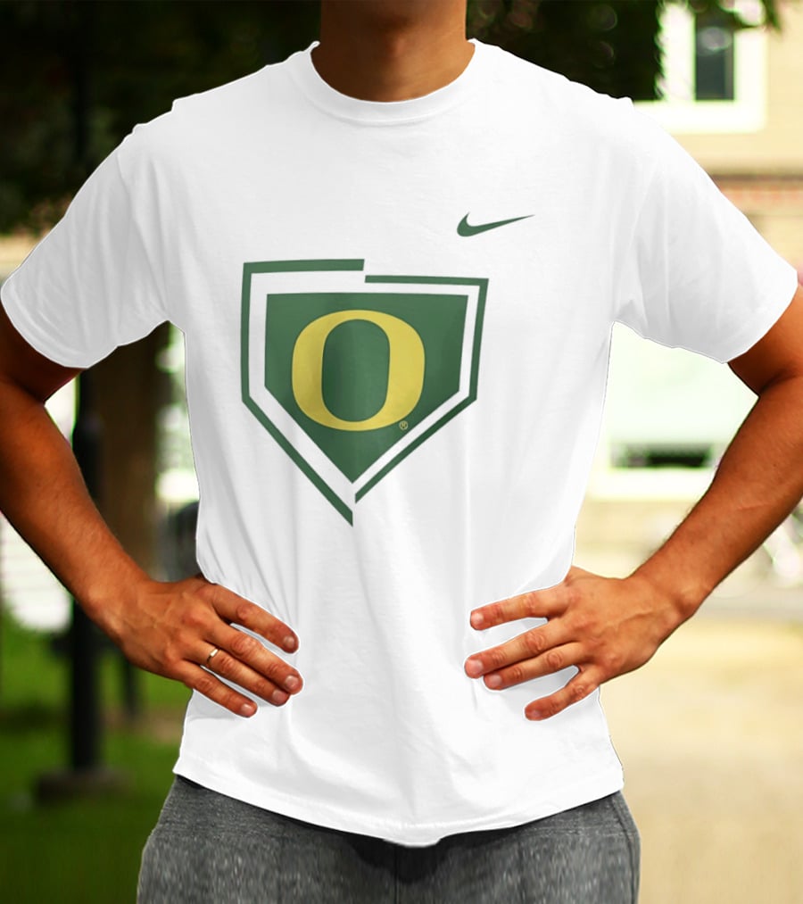 Oregon Primetime Baseball Legend Nike O Mark T-Shirt