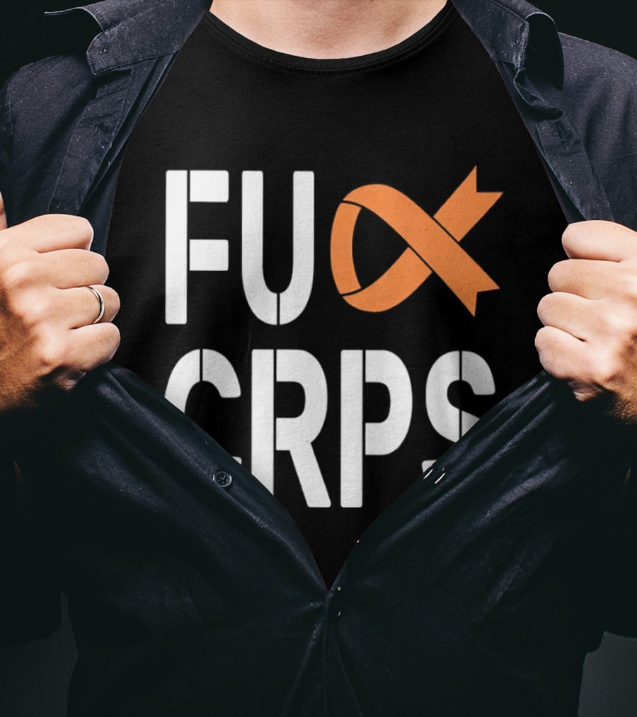 CRPS Awareness Orange Ribbon Support T-Shirt