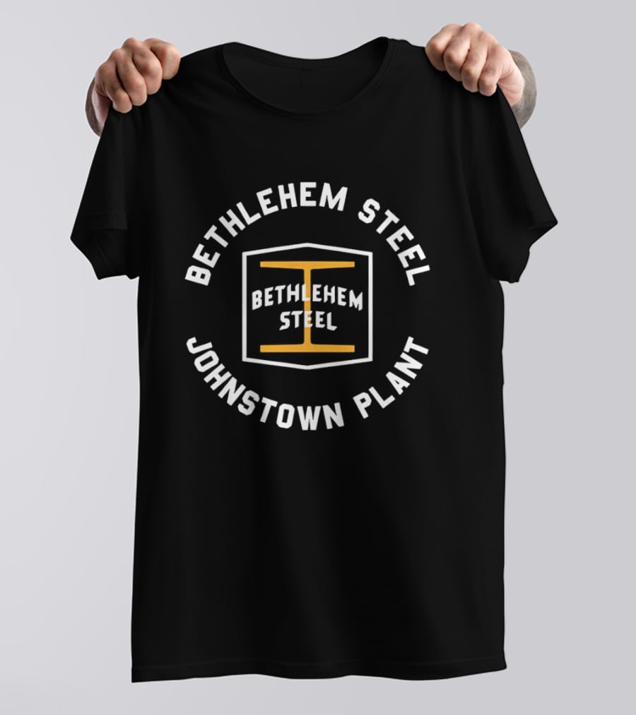 Bethlehem Steel Johnstown Plant Vintage Steel T-Shirt