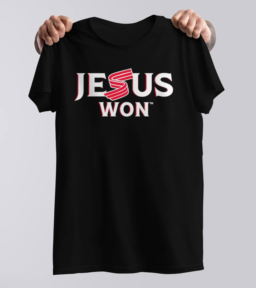 Jesus Won John 16 33 United States National Baseball Team T-Shirt