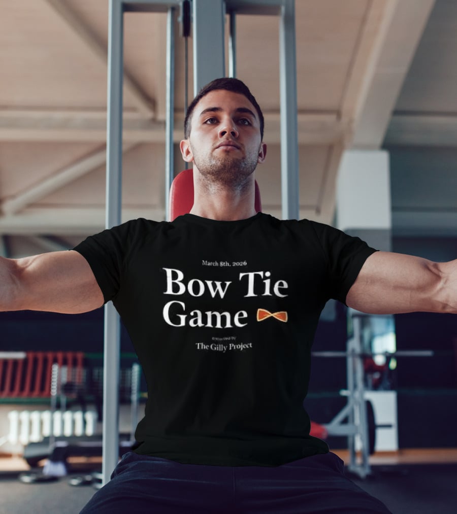 March 30th 2019 Cleveland Cavaliers Bow Tie Game Event T-Shirt