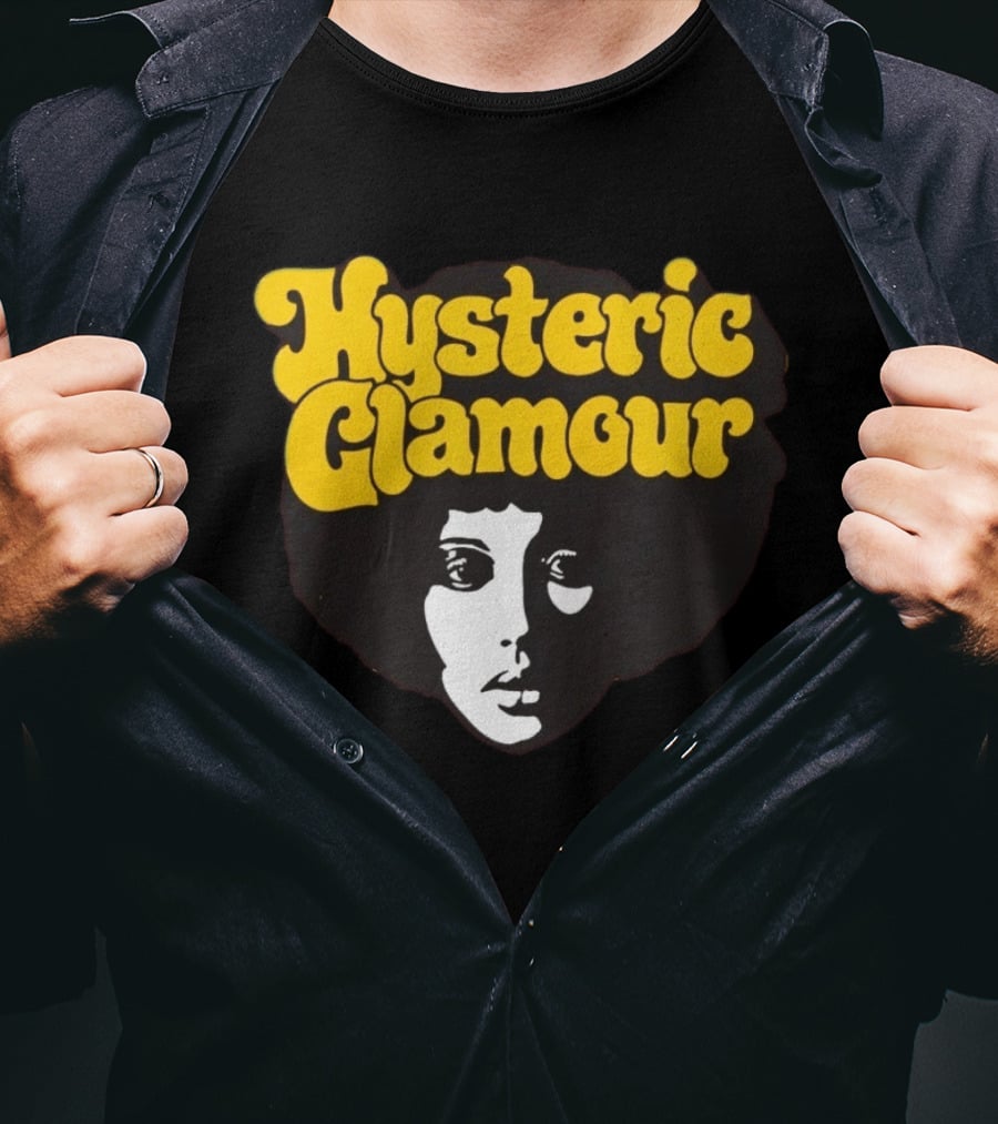 Hysteric Glamour Afro Hair T-Shirt