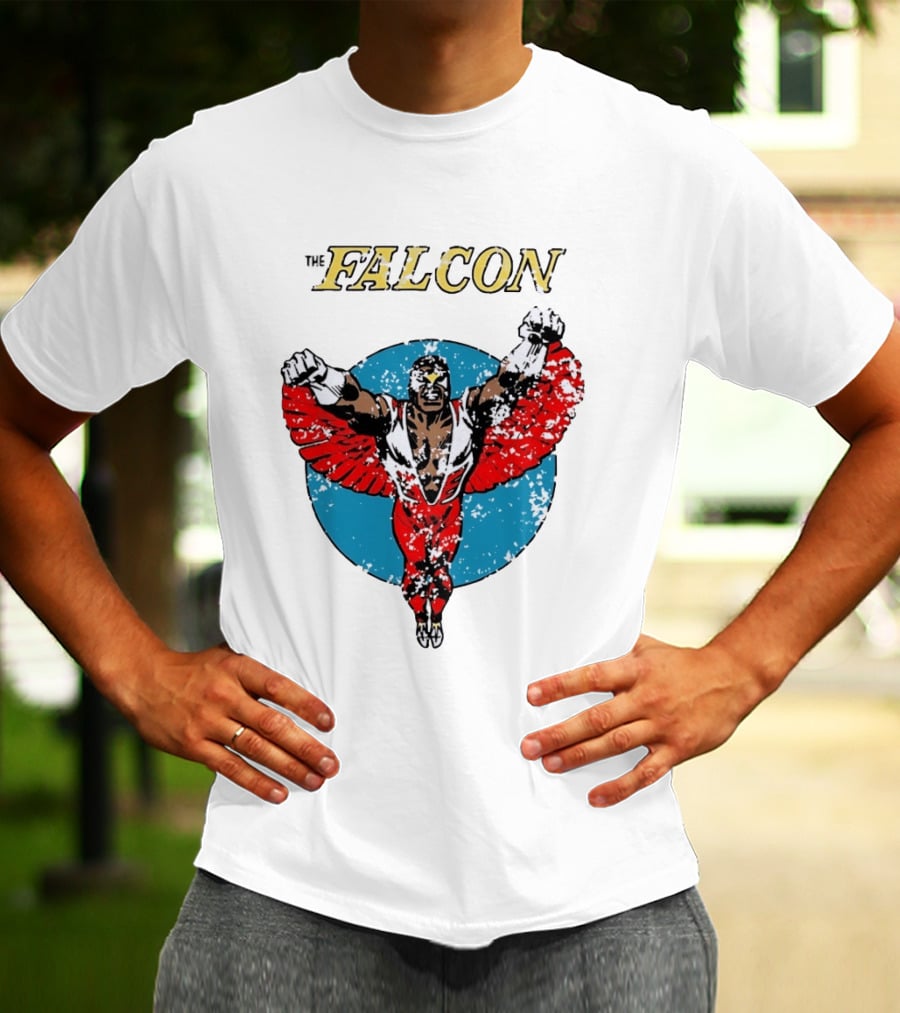The Falcon Flying Marvel Comics T-Shirt