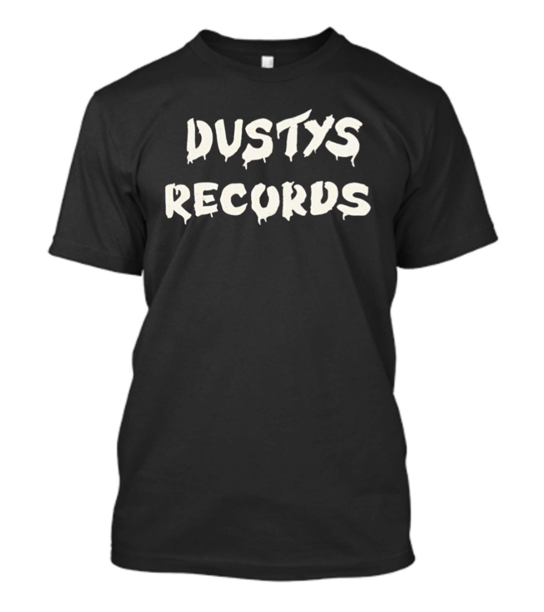 Dustys Records Dripping Graffiti T-Shirt