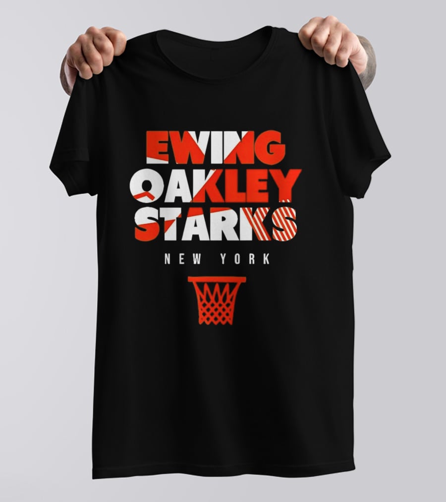Ewing Oakley Starks New York Basketball Legacy T-Shirt
